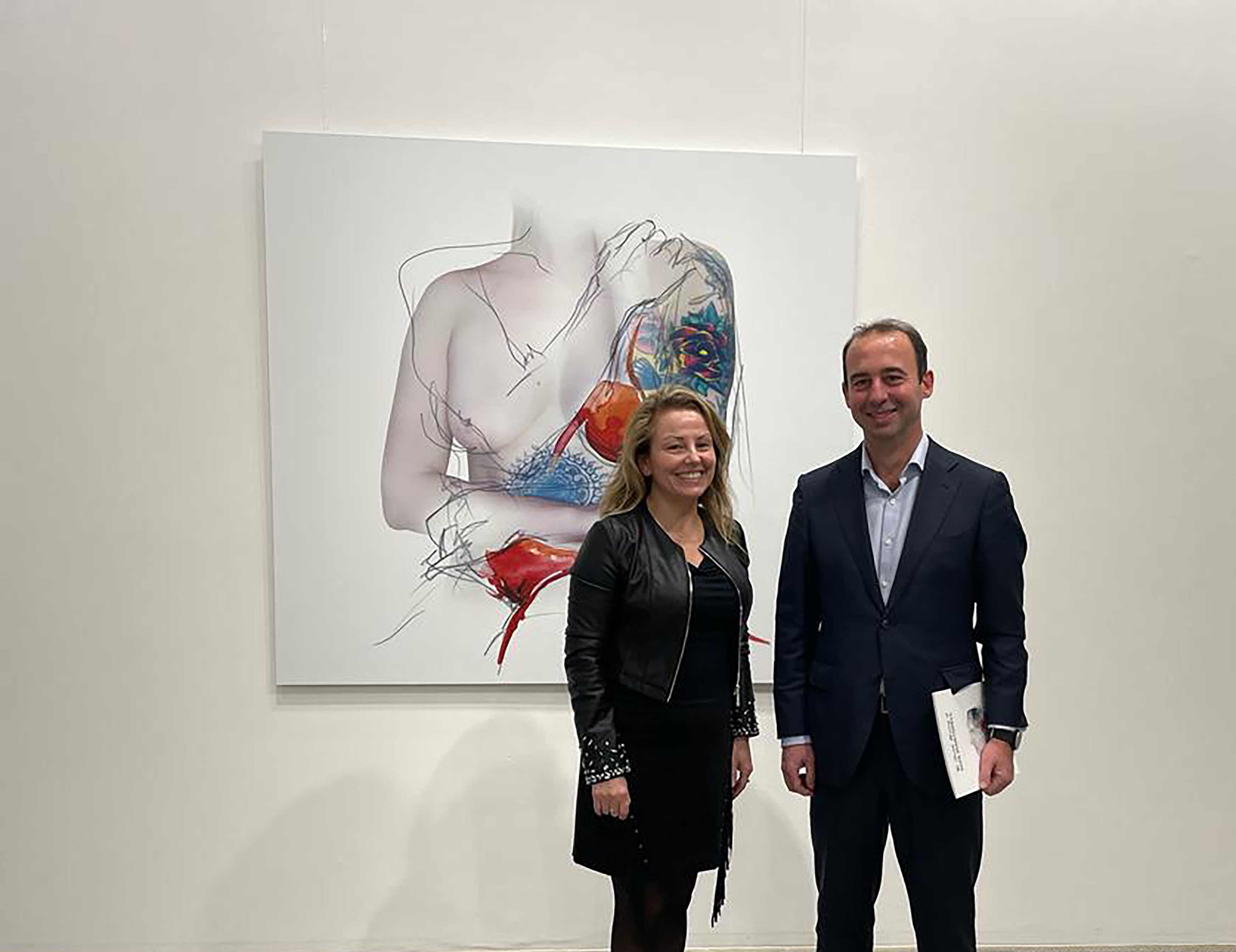 La Cámara colabora en la exposición de Rita Martorell en Luxemburgo