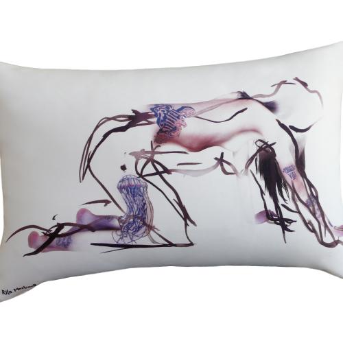 Cojín Je chasserai des monstres pour toi