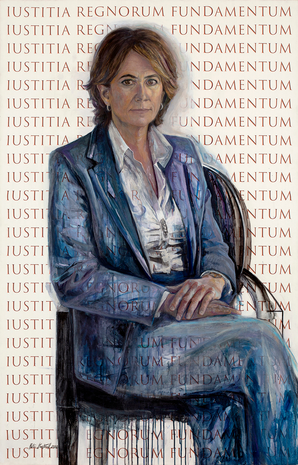 Retrato de Dolores Delgado